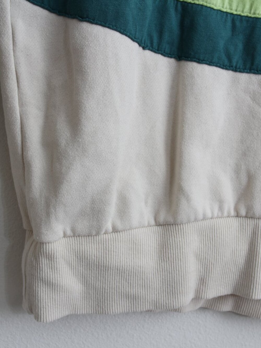 Marine Layer Cloud 9 Fleece Crewneck Sweatshirt Cool Wave Cotton Size Small - Picture 7 of 14